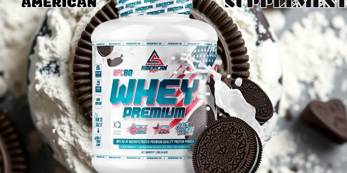 bannière de la wpc80 whey premium american supplement